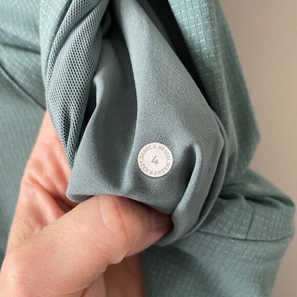 Lululemon 2021 Ventlight Cargo Mid Rise Crop 26" Pants Tidewater Teal Green 4 - Picture 11 of 11